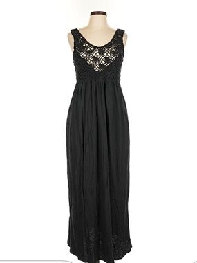 chinese dress ladies Aries Cut Out Gown | Black main image 1